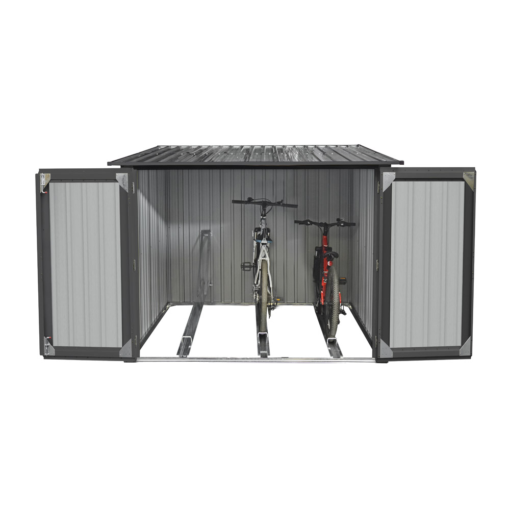 HC Garten & Freizeit Fahrradgarage-/Fahrradhaus-/Fahrradbox, ca. 204 x 163 x 163 cm