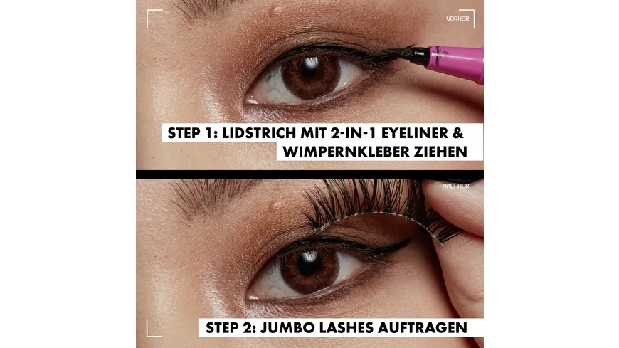 NYX Jumbo Lash Eyeliner 1 ml 01 - Black