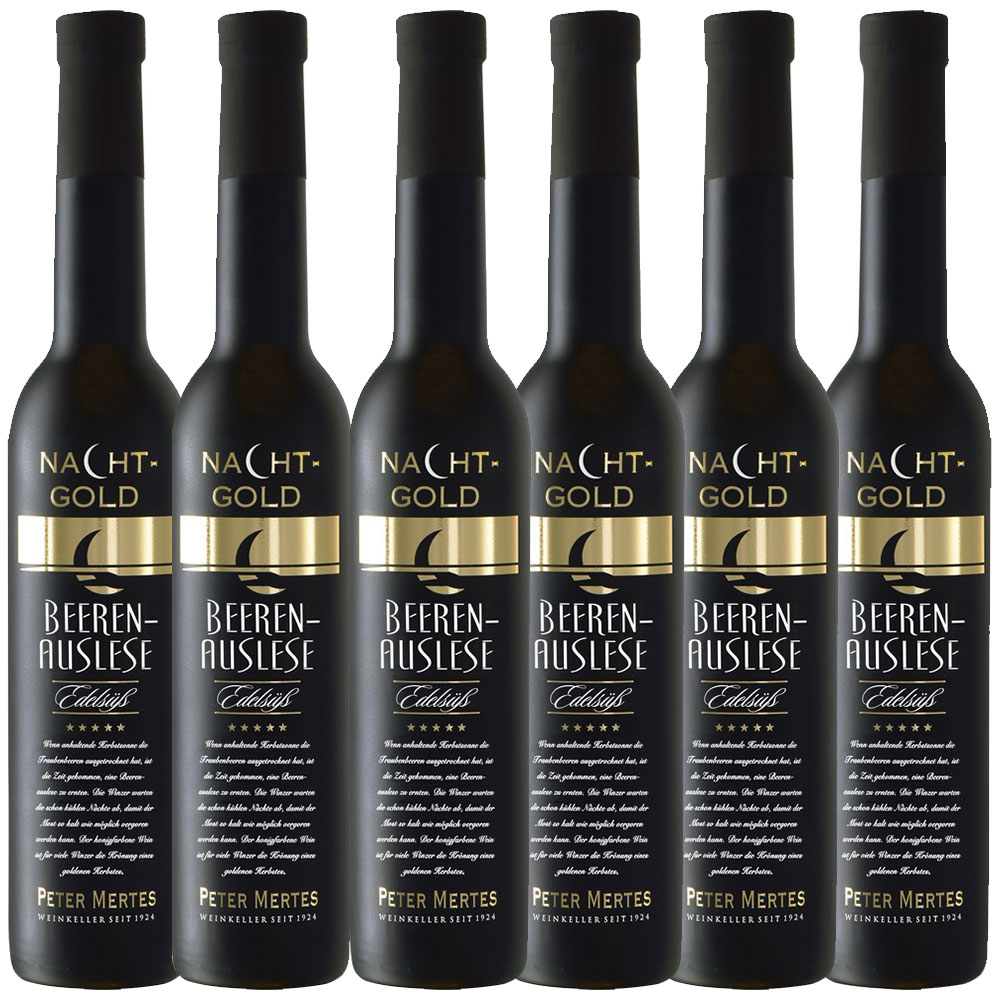 Nachtgold Beerenauslese edelsüß 0,375l - 6er Karton