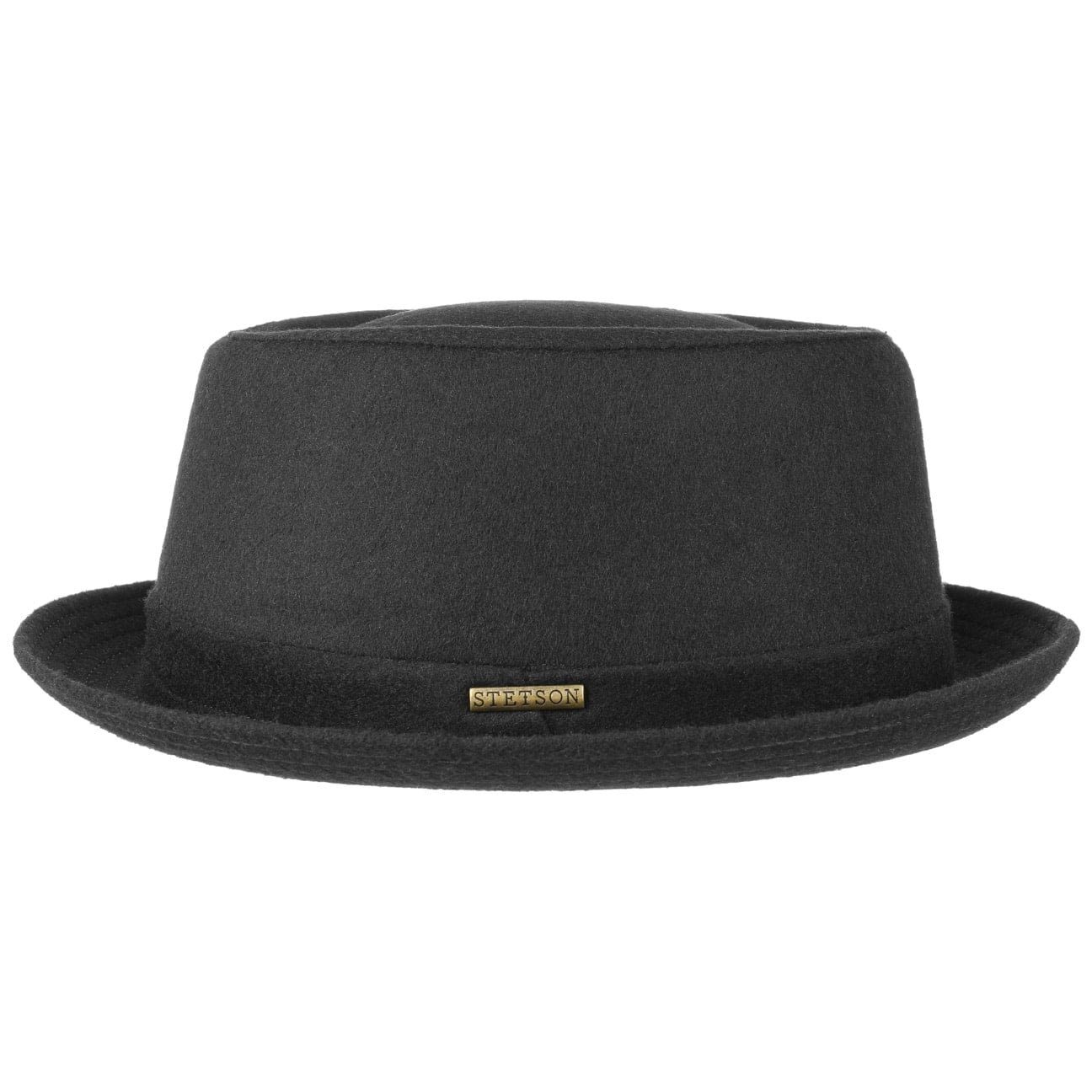 Stetson Fedora (1-St) Wollfilzhut mit Futter, Made in Italy