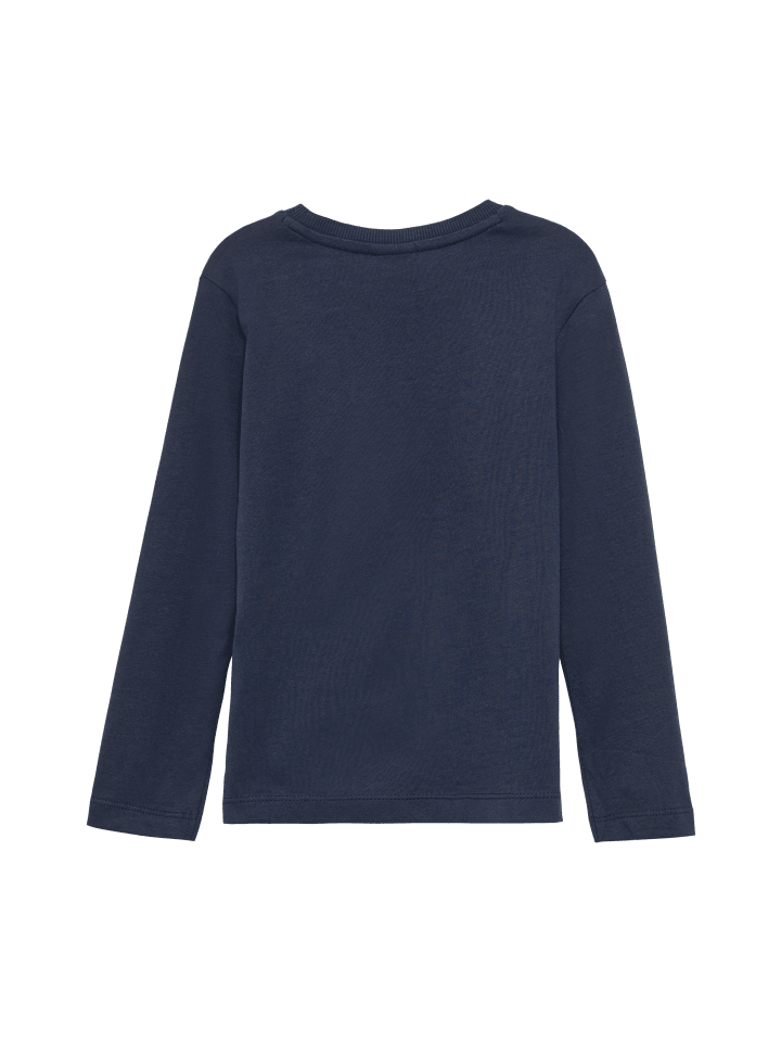 s.Oliver T-Shirt langarm in Blau günstig kaufen