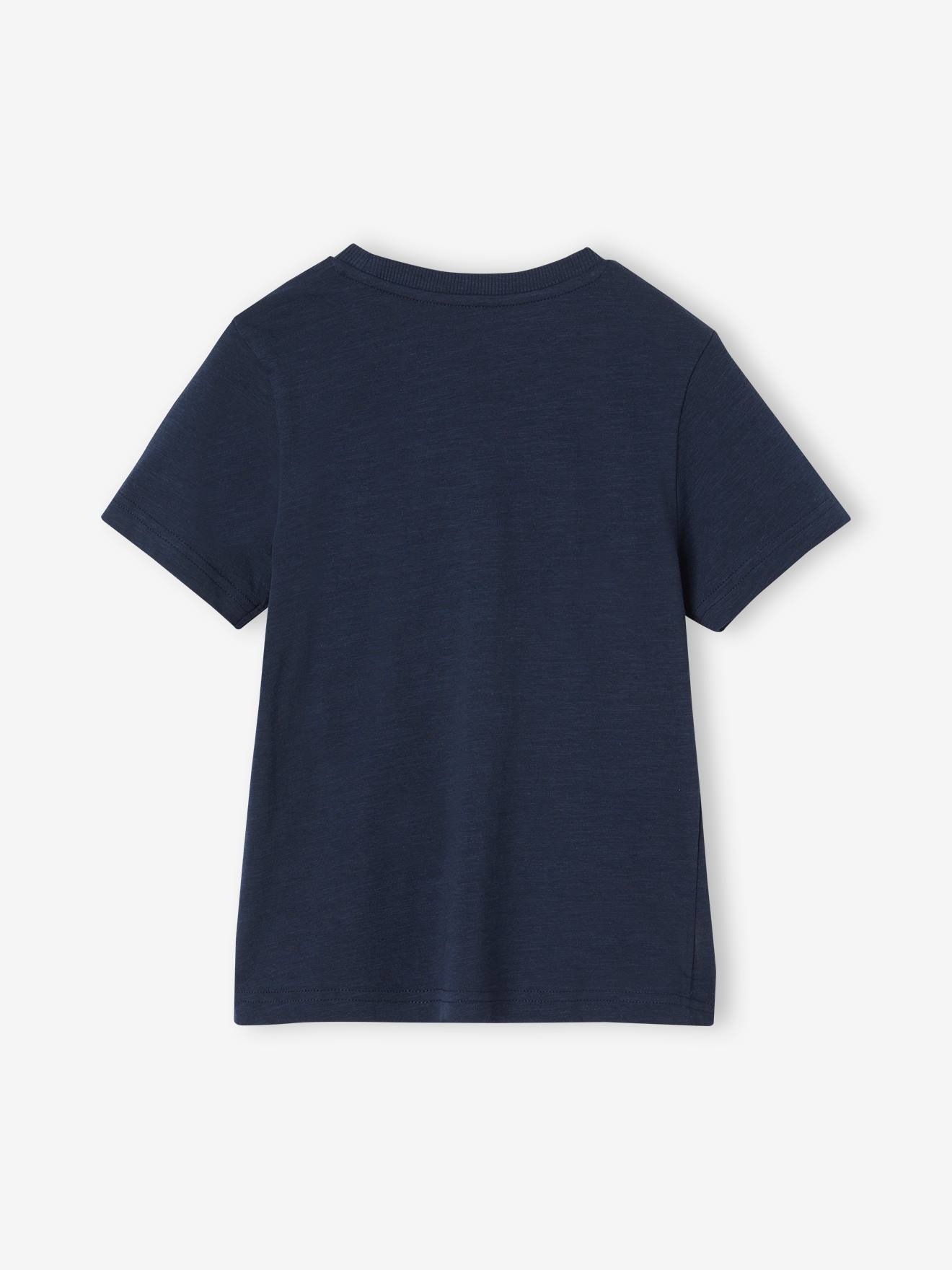 Vertbaudet Jungen T-Shirt BASIC, personalisierbar Oeko-Tex - türkis
