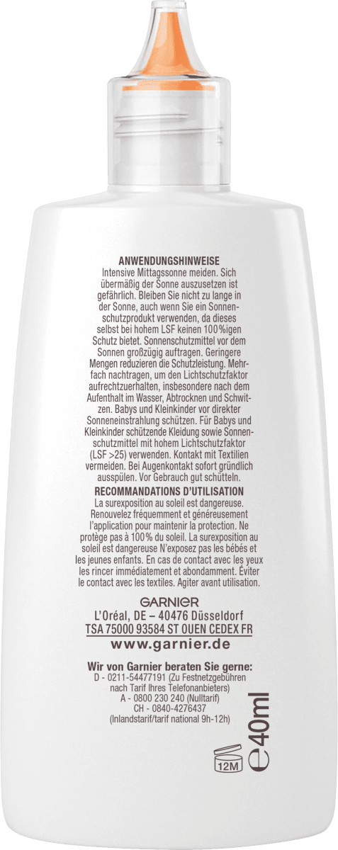 Sonnenfluid Gesicht super UV mit Niacinamid, LSF 50+, 40 ml