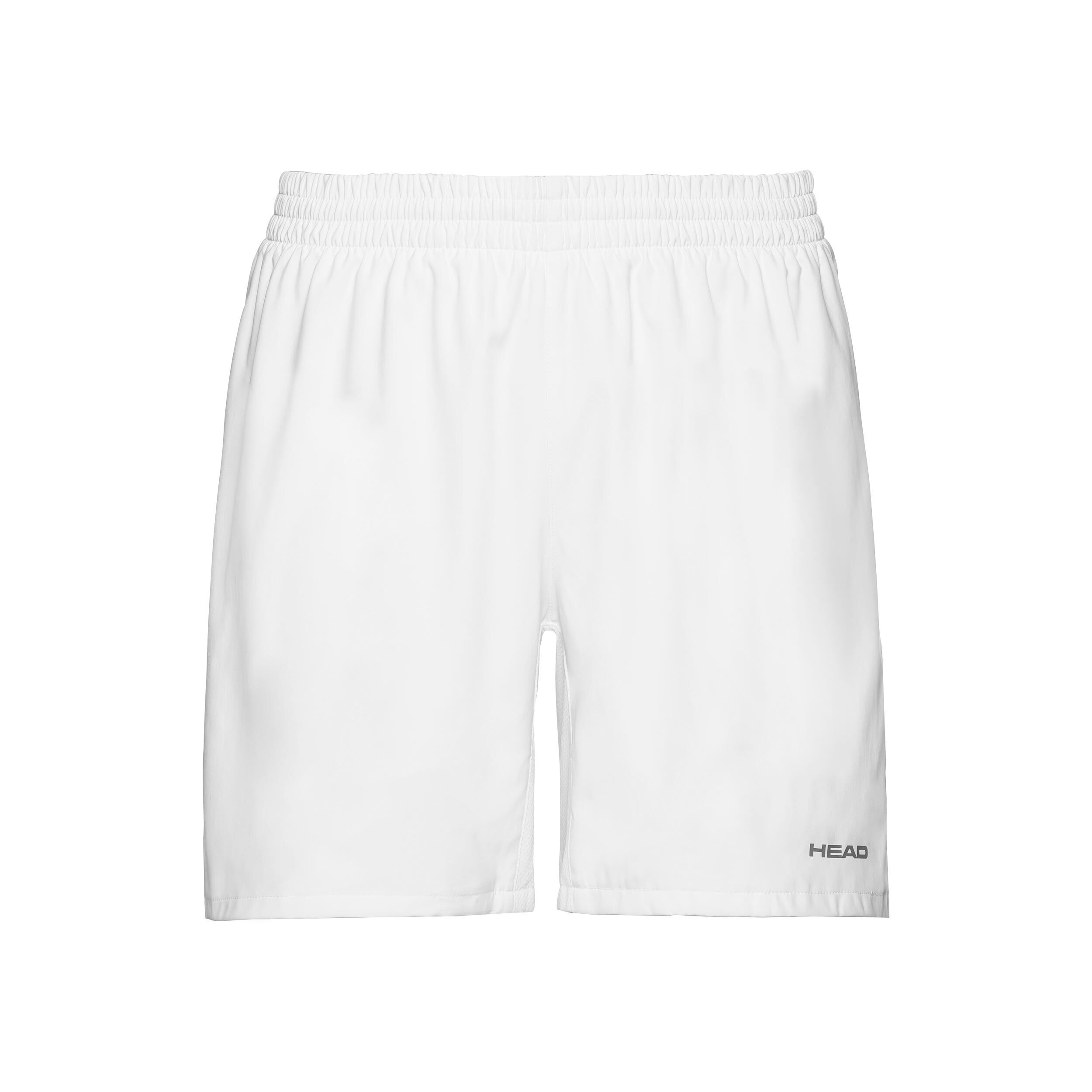 Club 7in Shorts Herren - Weiß, Silber