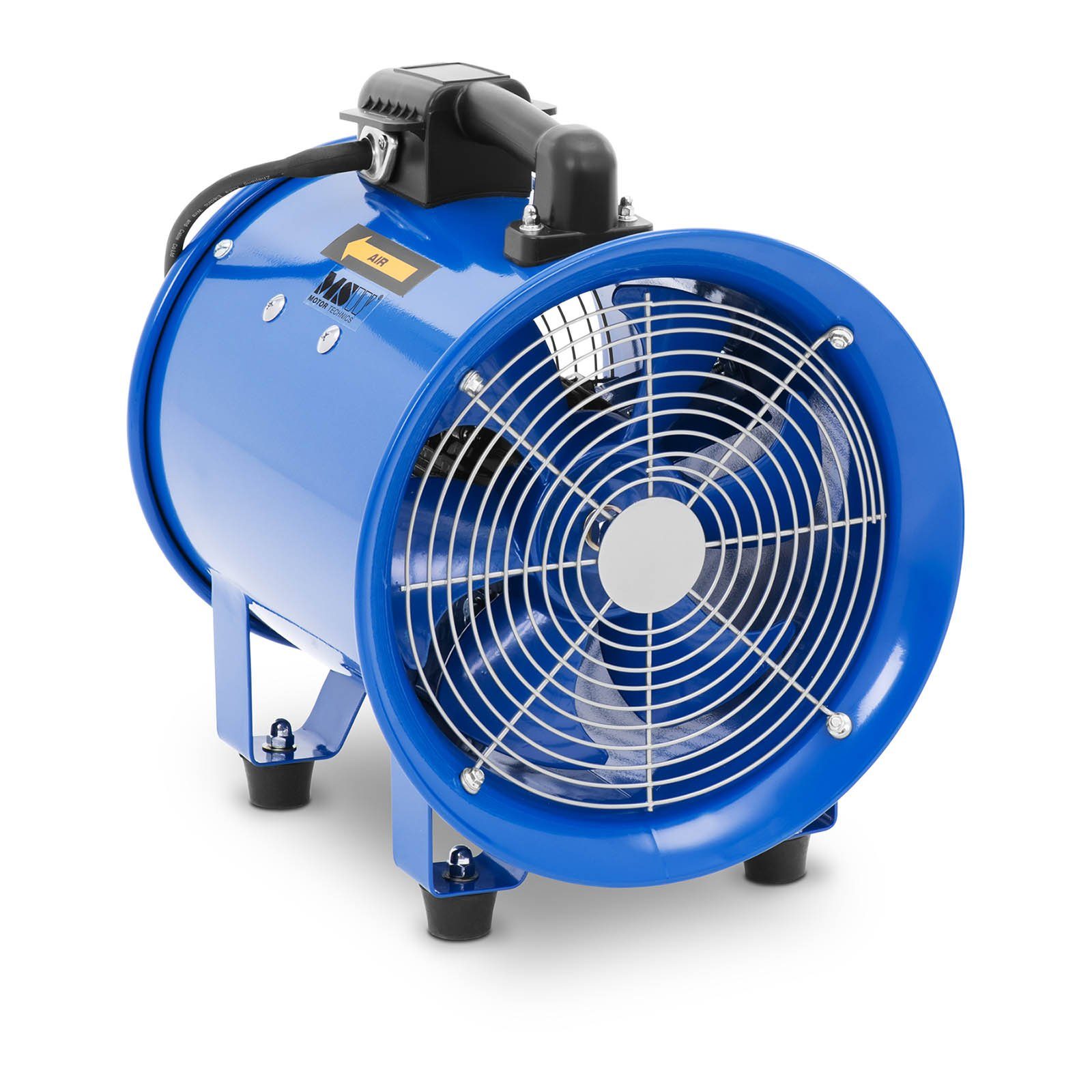 MSW Bodenventilator Bauventilator 180 W 2700 m³/h Ø 280 mm Baugebläse Axialgebläse