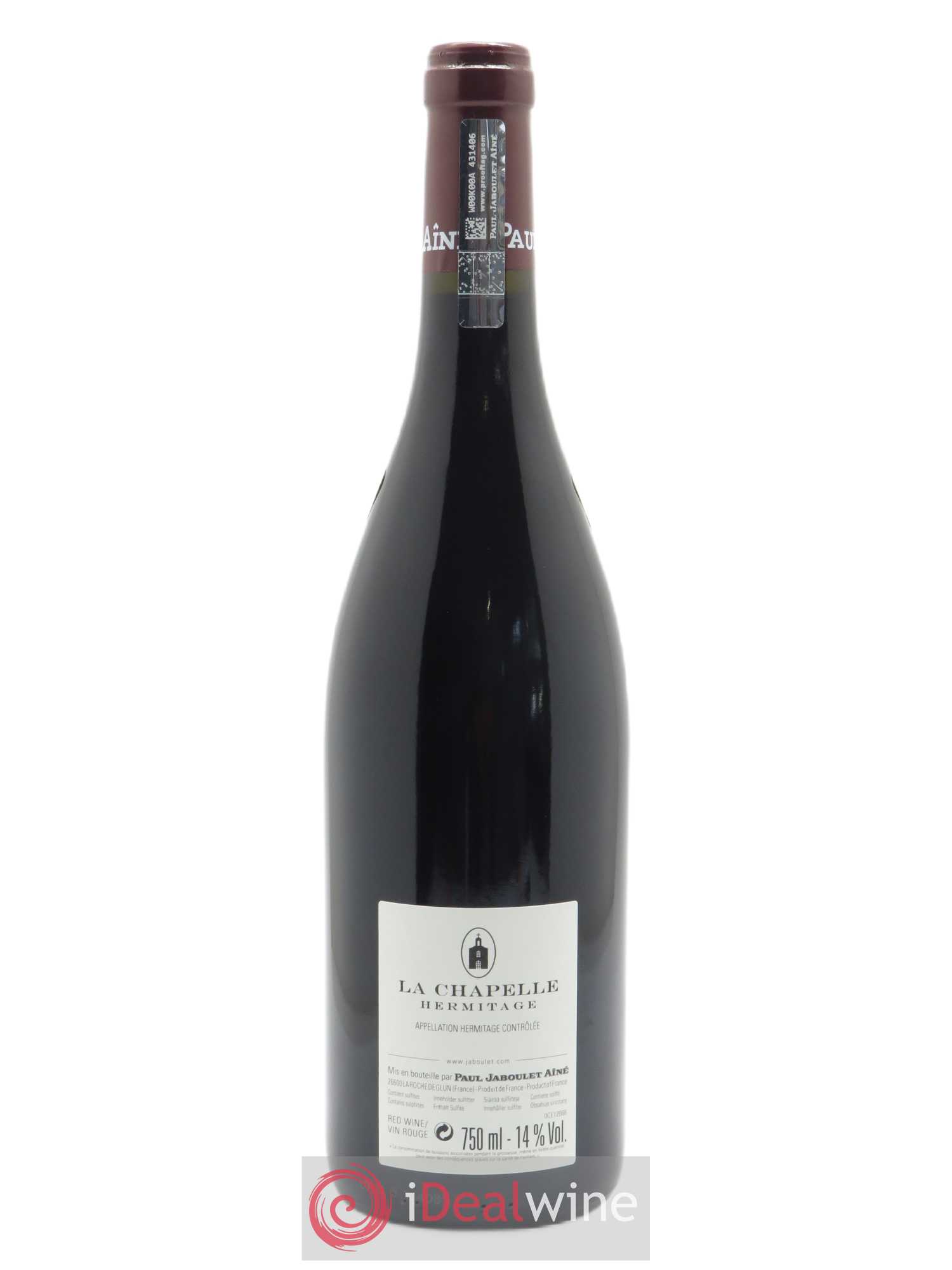 Hermitage La Chapelle Paul Jaboulet Ainé (CBO à partir de 6 bts) 2011 - Lot de 1 Bouteille