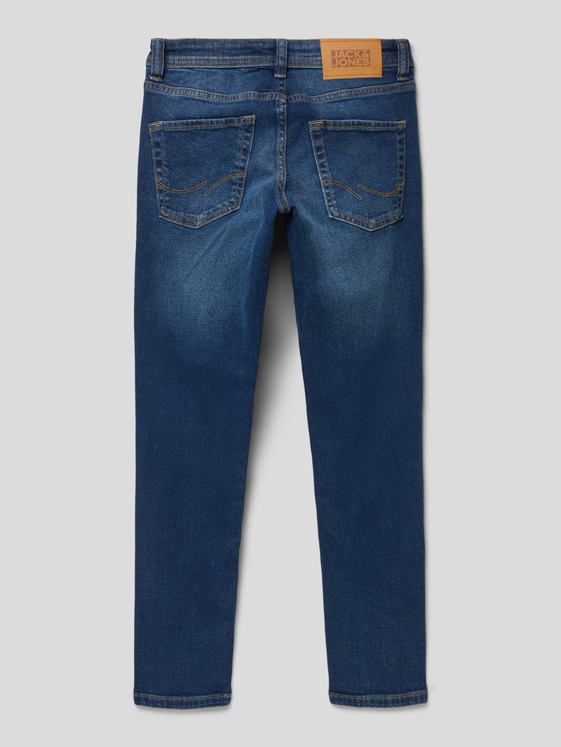 Slim Fit Jeans mit Stretch-Anteil Modell 'GLENN' in blau