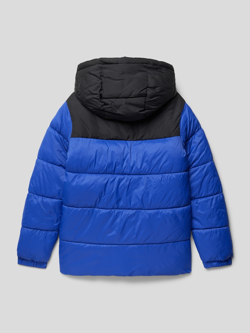 Steppjacke mit Label-Detail Modell 'ETOBY' in royalblau
