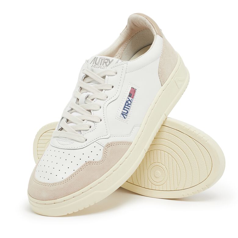 Autry Medalist Low LS58 leat/suede wht/pepper