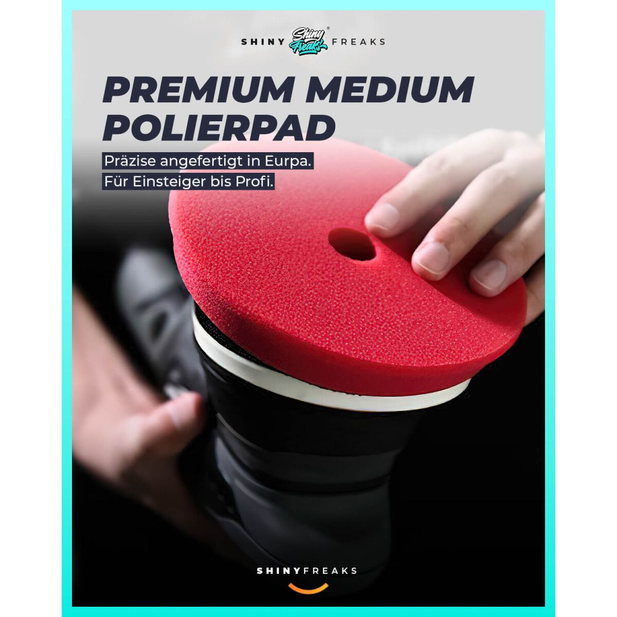 CarPro Politur Set Essence   Ø125mm Pad | Hybrid Hochglanzpolitur 500g