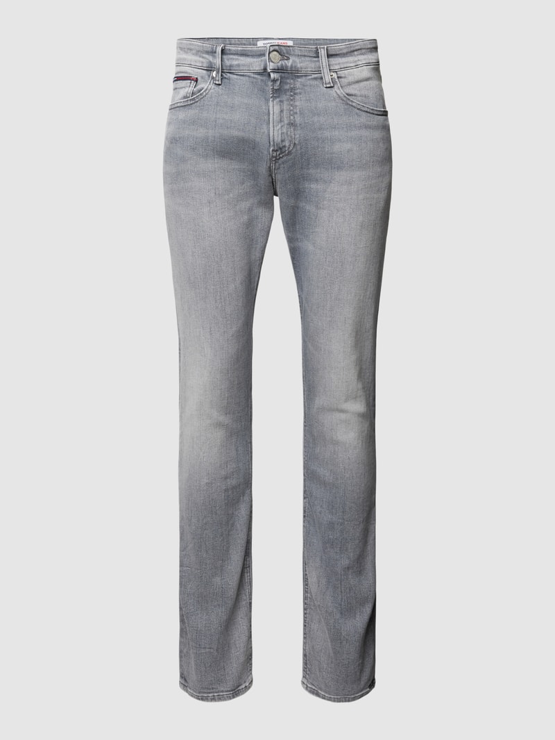 Jeans in 5-Pocket-Design Modell 'SCANTON' in schwarz