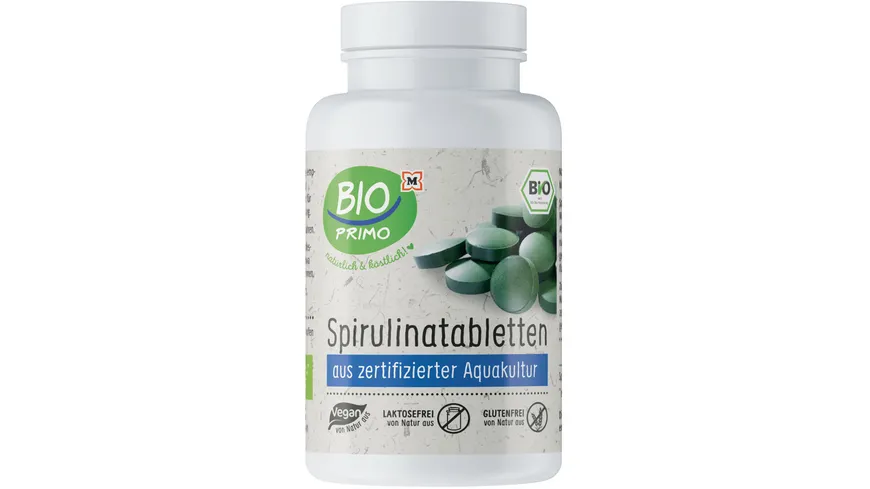 BIO PRIMO Bio Spirulina Tabletten 80 g