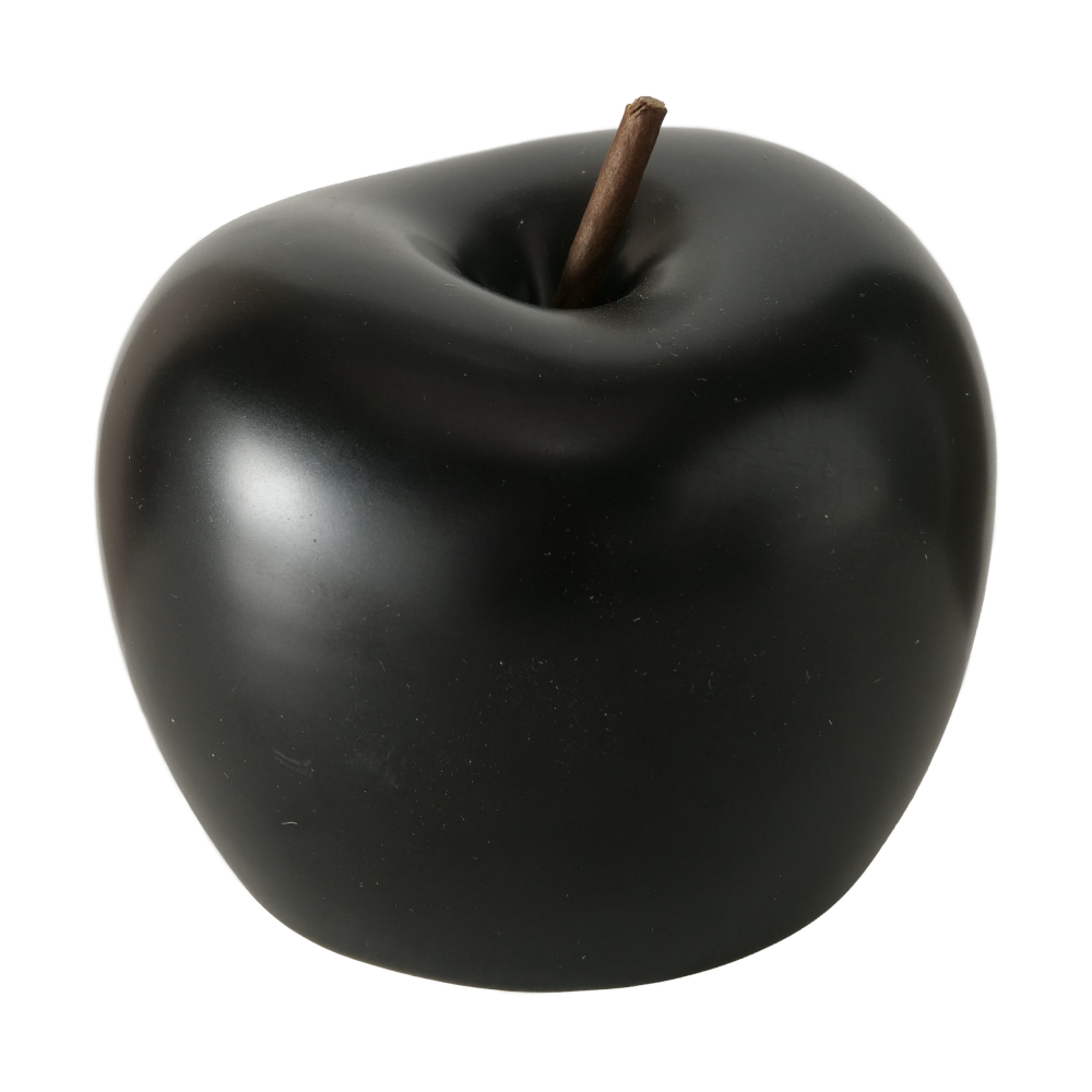 Deko Apfel Milani schwarz