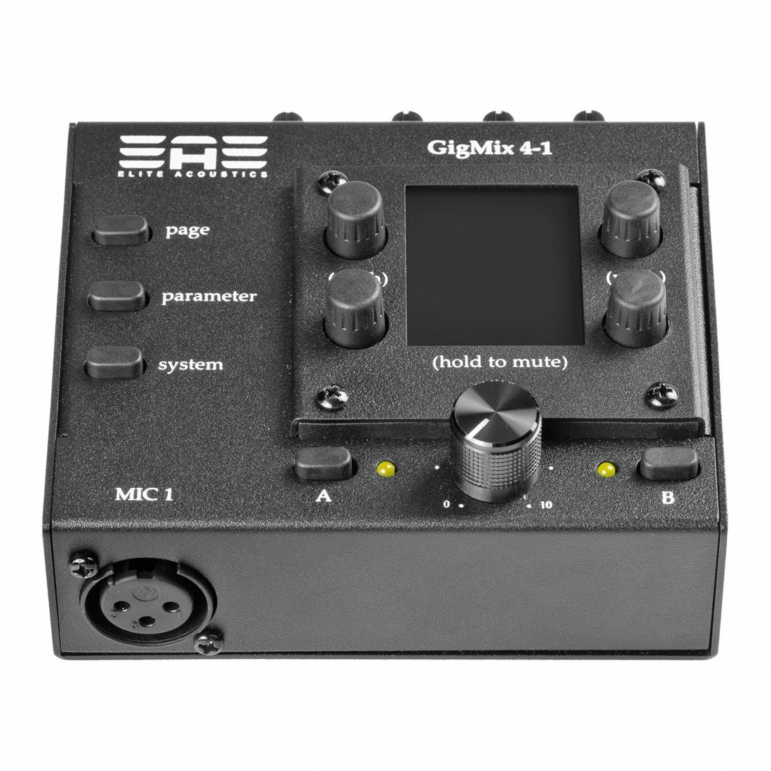 Elite Acoustics Mischpult Elite Acoustics GigMix 4-1 Digitalmixer mit Kabel