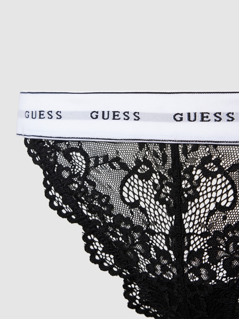 String mit Spitze Modell 'BELLE BRAZILIAN' in schwarz
