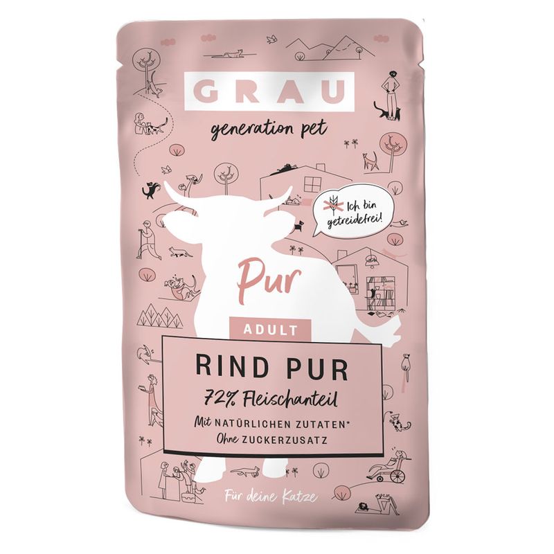 Sparpaket GRAU Adult Getreidefrei 32 x 125 g