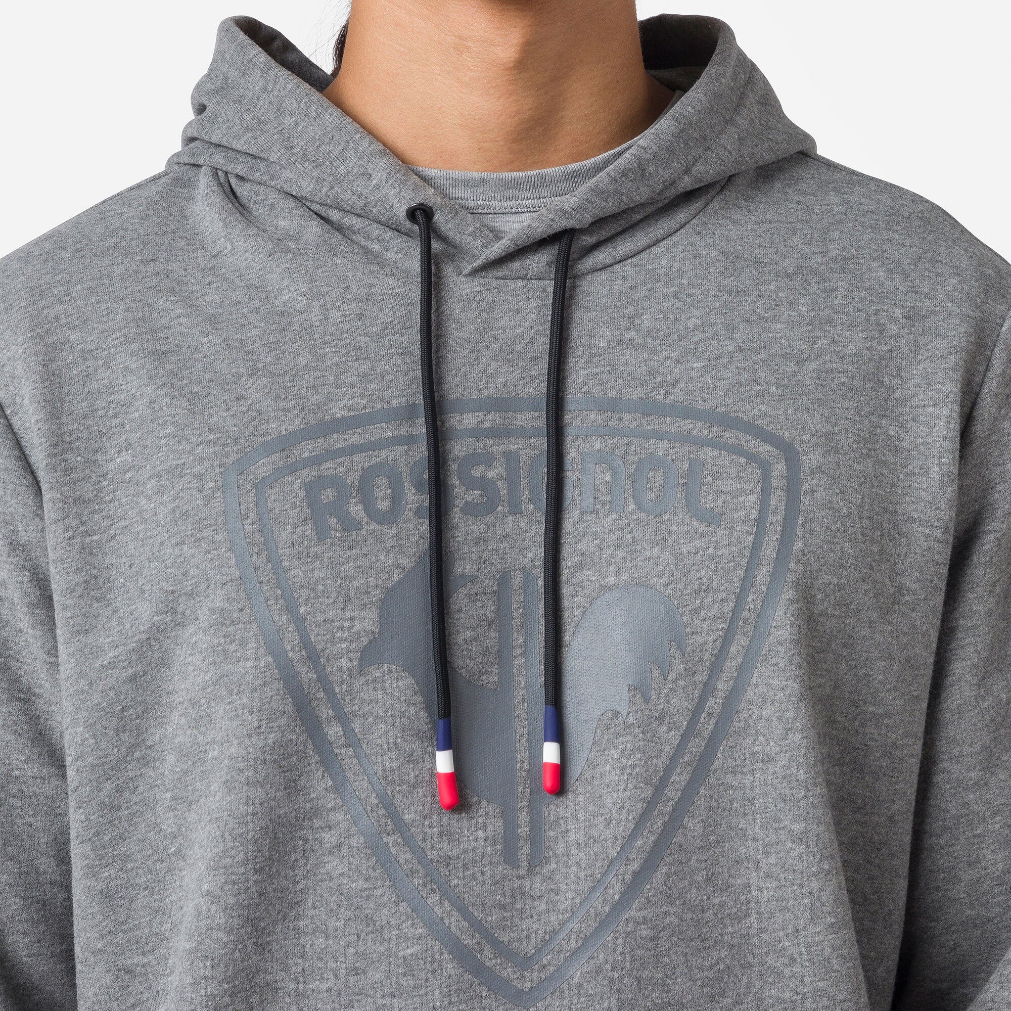Sweat à capuche molletonné Logo Homme