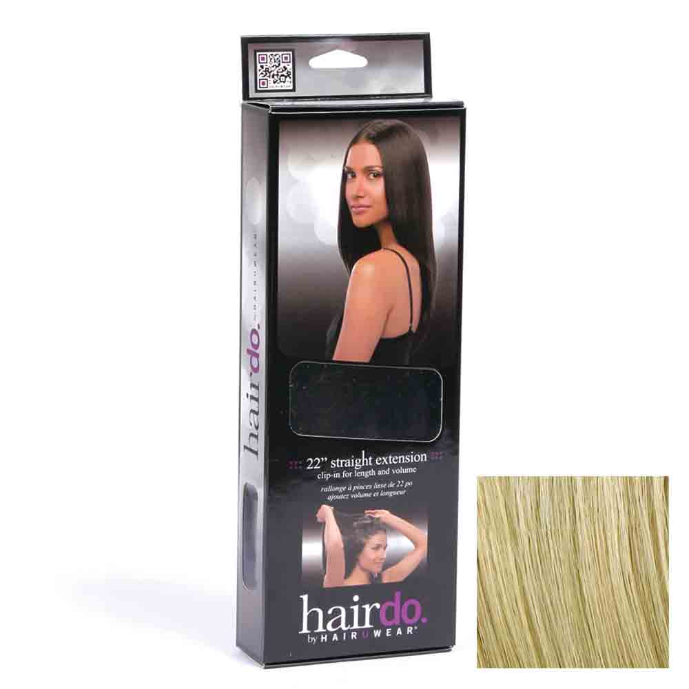 Hairdo Haarteil Clip in Straight Extension R22 Swedish Blonde 55cm