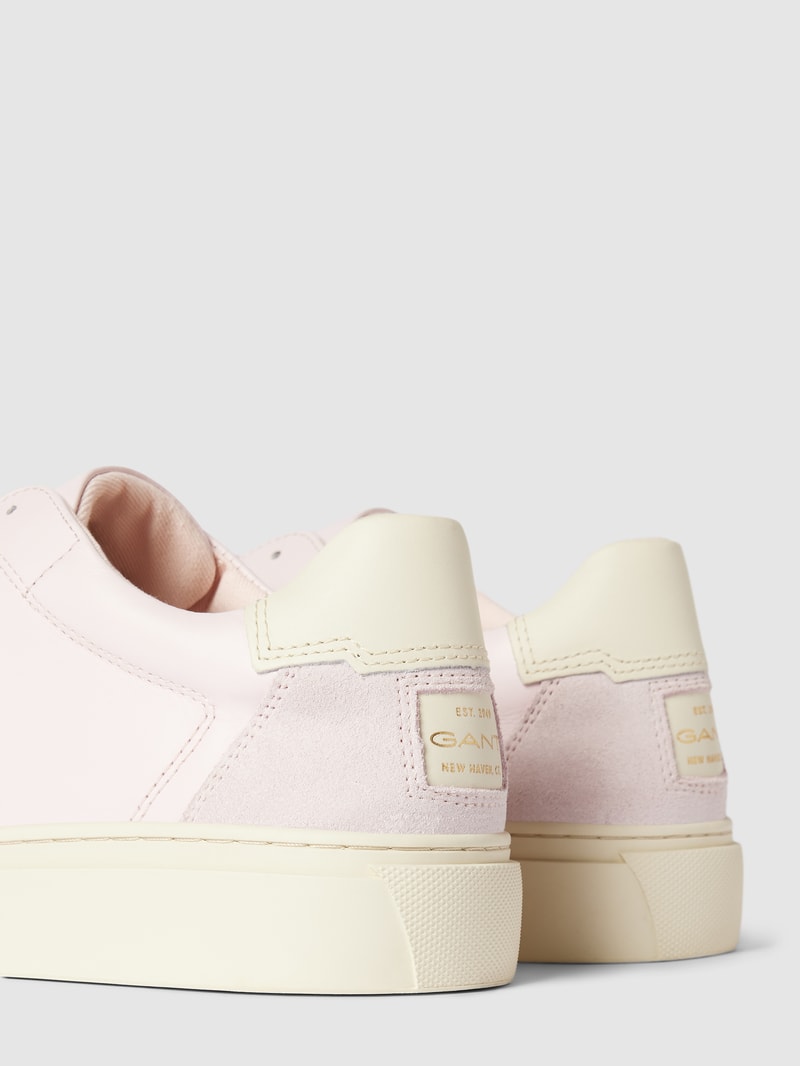 Sneaker mit Label-Detail Modell 'Julice' in hellrosa