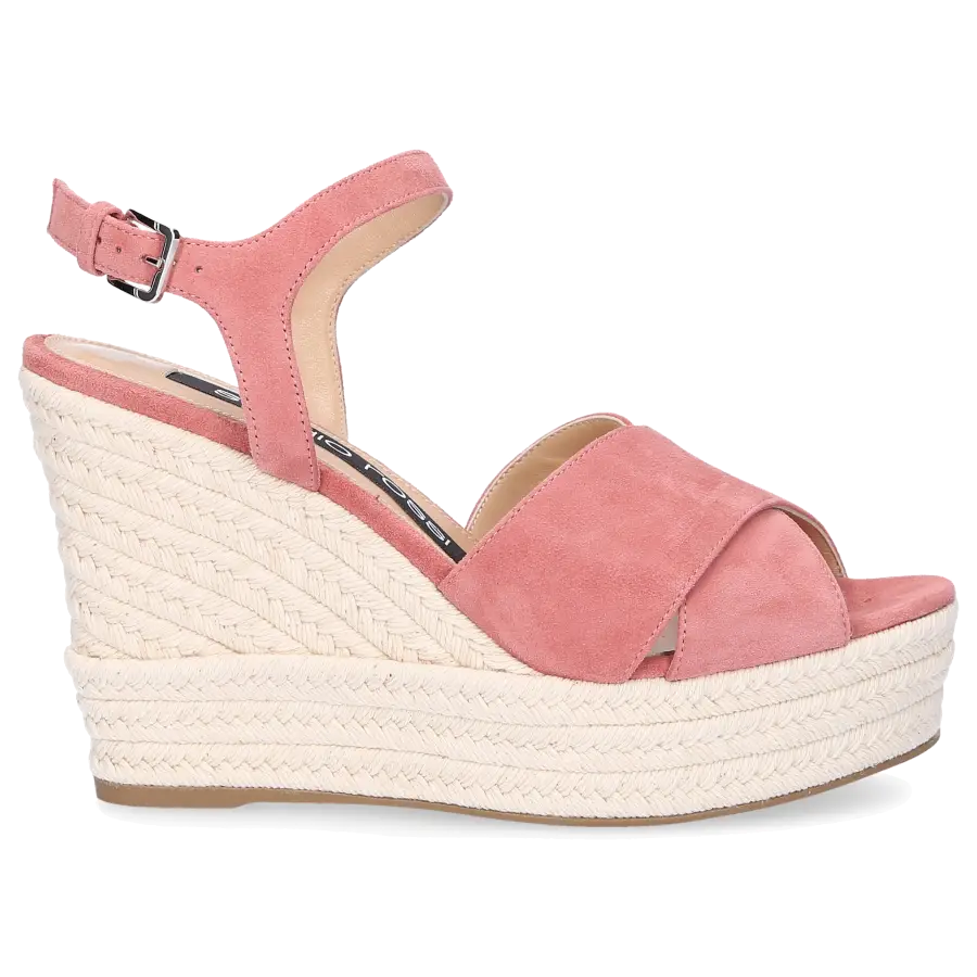 Sergio Rossi - Espadrilles SR1 ESPADRILLE Wildleder altrosa - pink