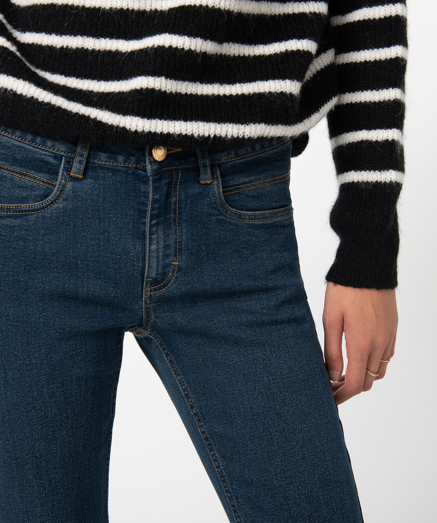 Jean femme coupe Regular - L30 brut | GEMO