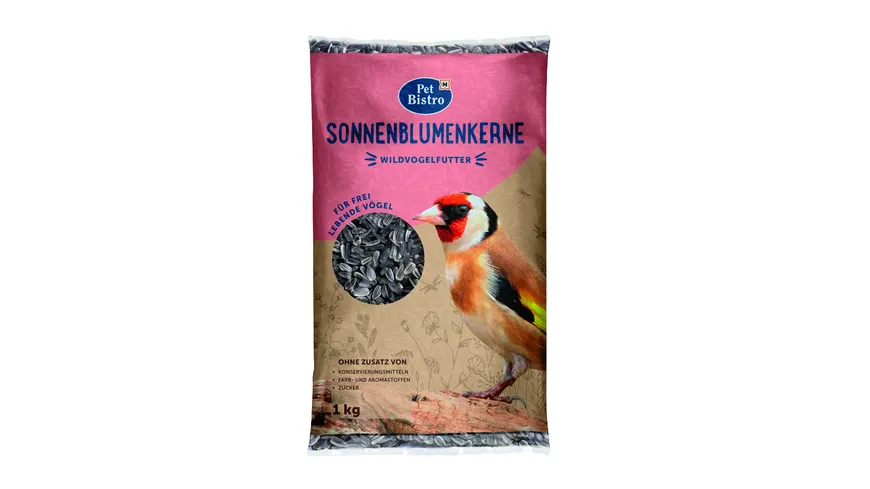 Pet Bistro Vogelfutter Sonnenblumenkerne 1 kg