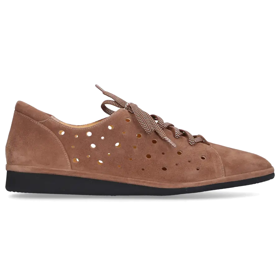 Truman's - Sneaker low 9164 Veloursleder - braun