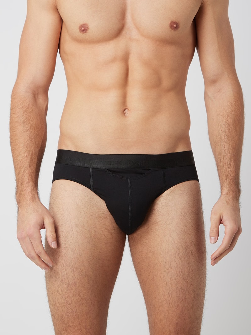Slip mit Stretch-Anteil in schwarz