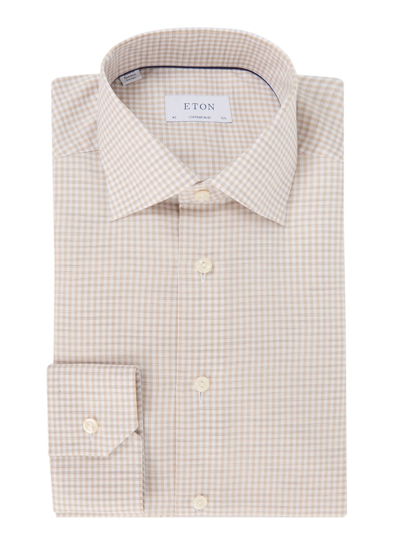 Cămașă Eton Classic Cut în carouri