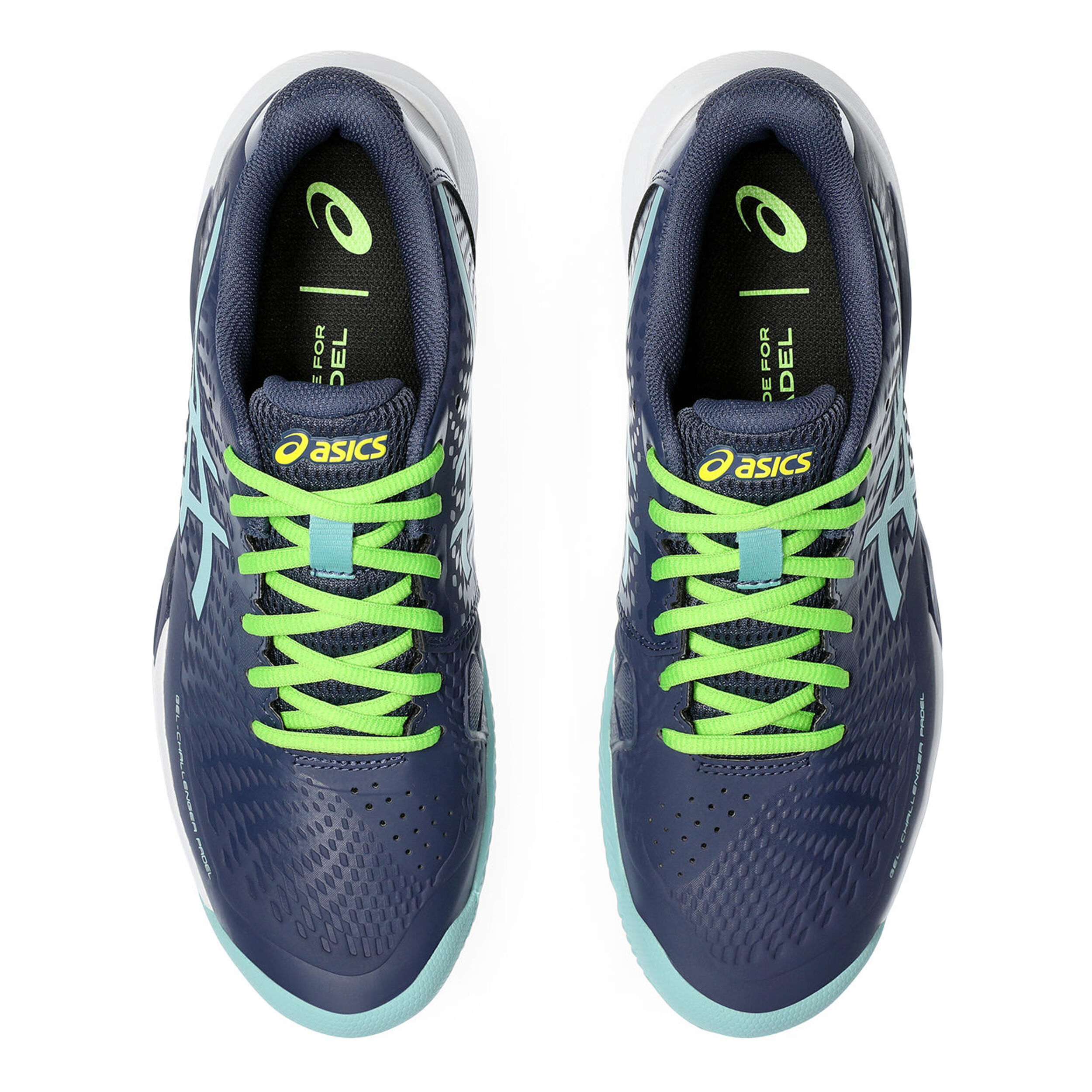 Gel-Challenger 14 Padelschuh Herren - Dunkelblau, Türkis