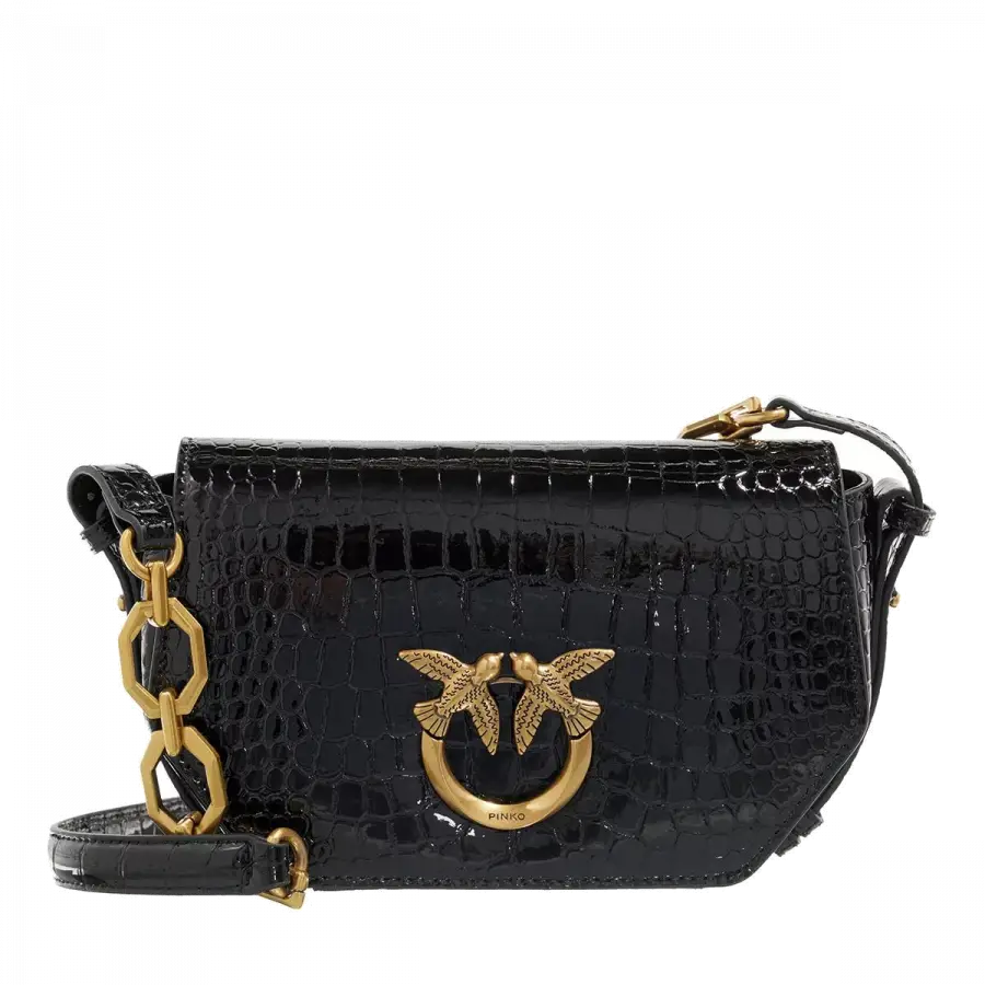 Pinko - Pinko Shoulder Bags Synthetische Fasern Black - schwarz