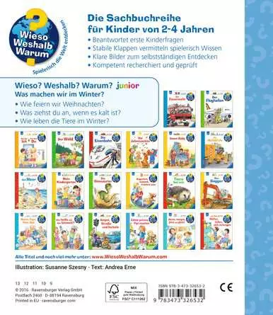 Ravensburger Wieso? Weshalb? Warum? junior, Band 58: Was machen wir im Winter?