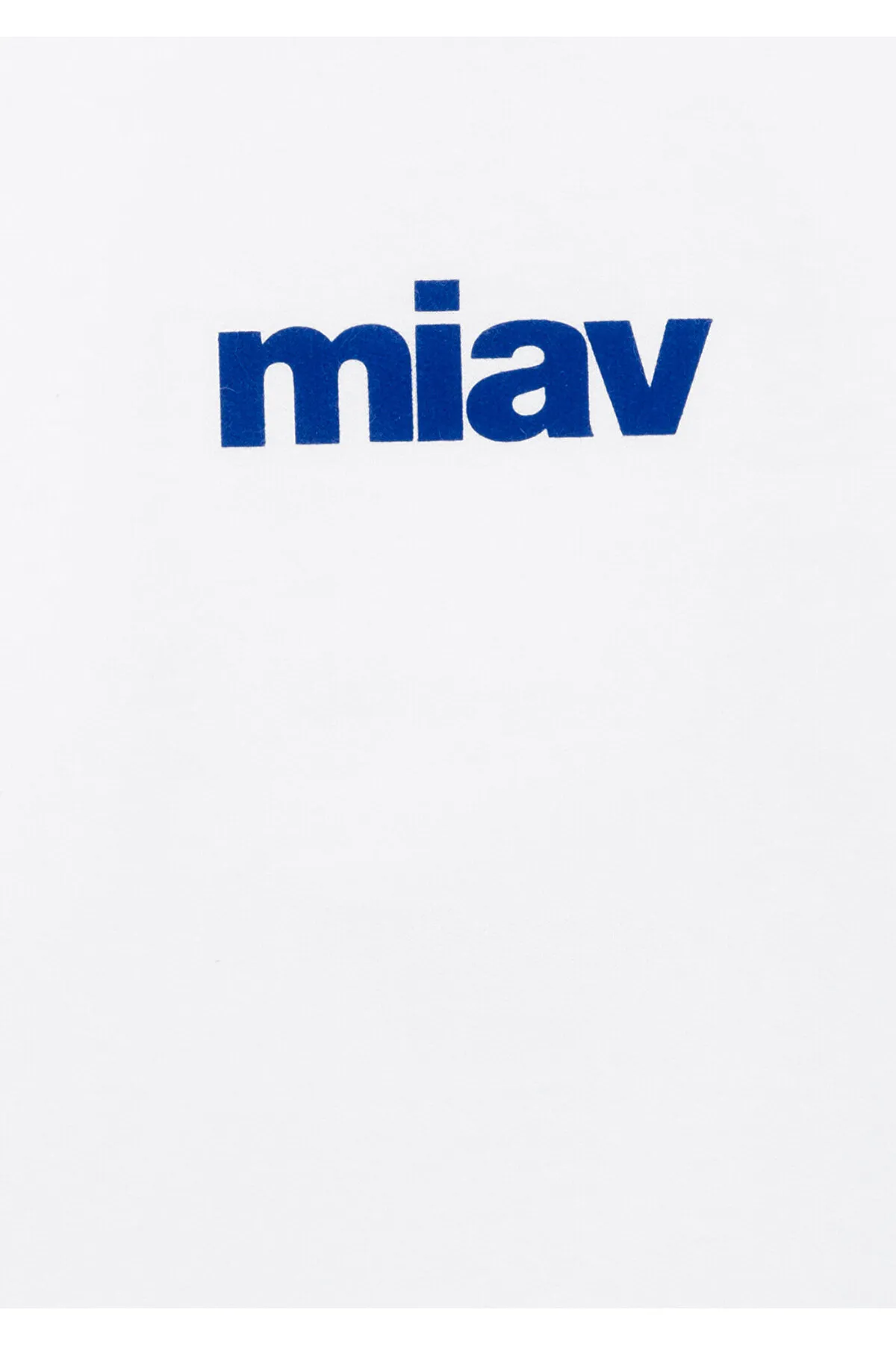 Mavi  Miav bedrucktes weißes Sweatshirt 6610031-620