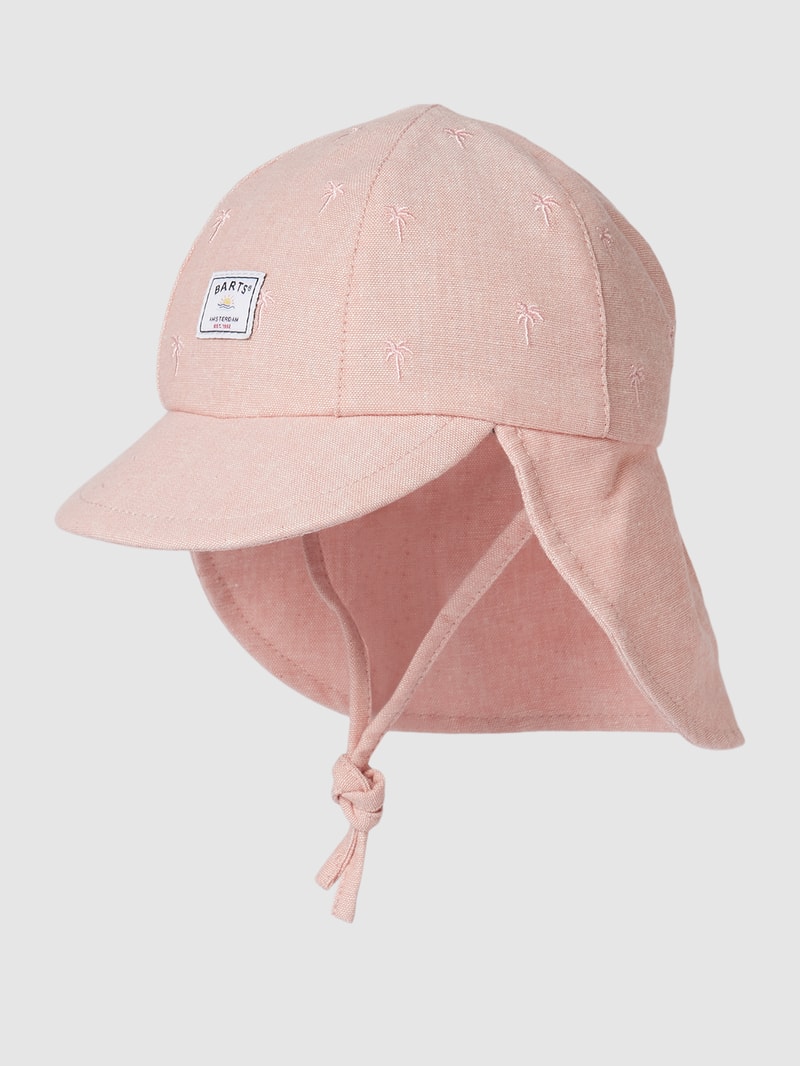 Cap mit Nackenschutz in pink