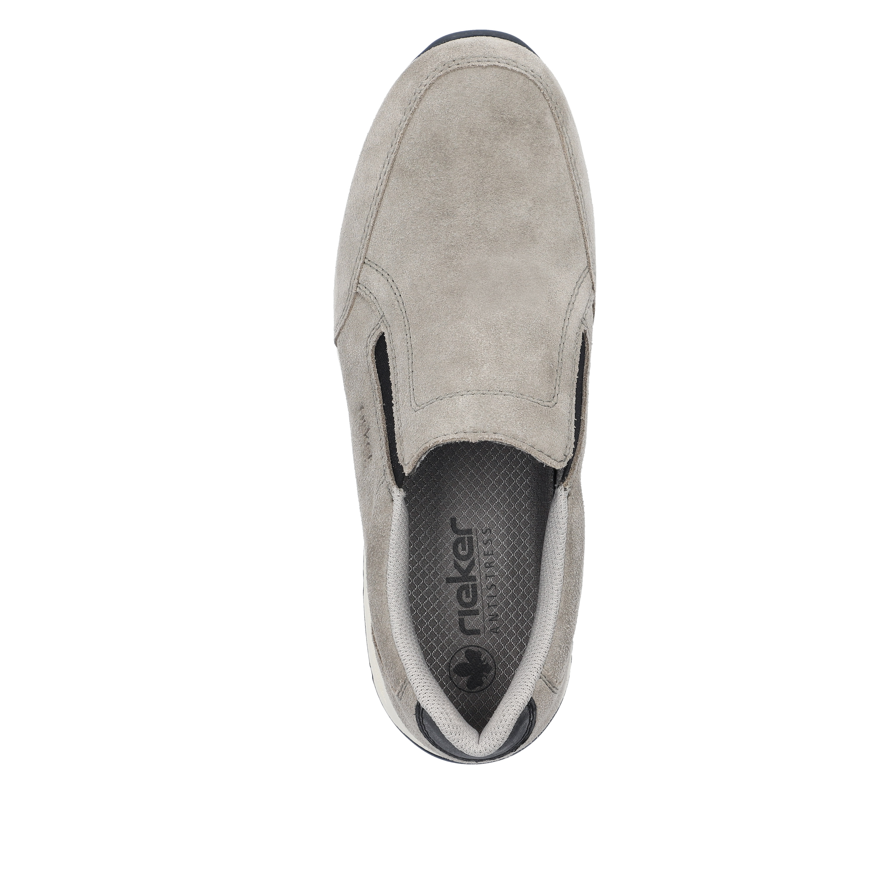 Rieker Herren Slipper hellgrau