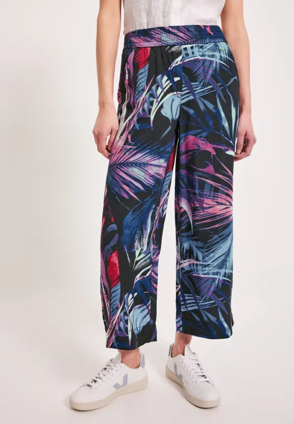 CECIL Casual Fit Hose mit Print