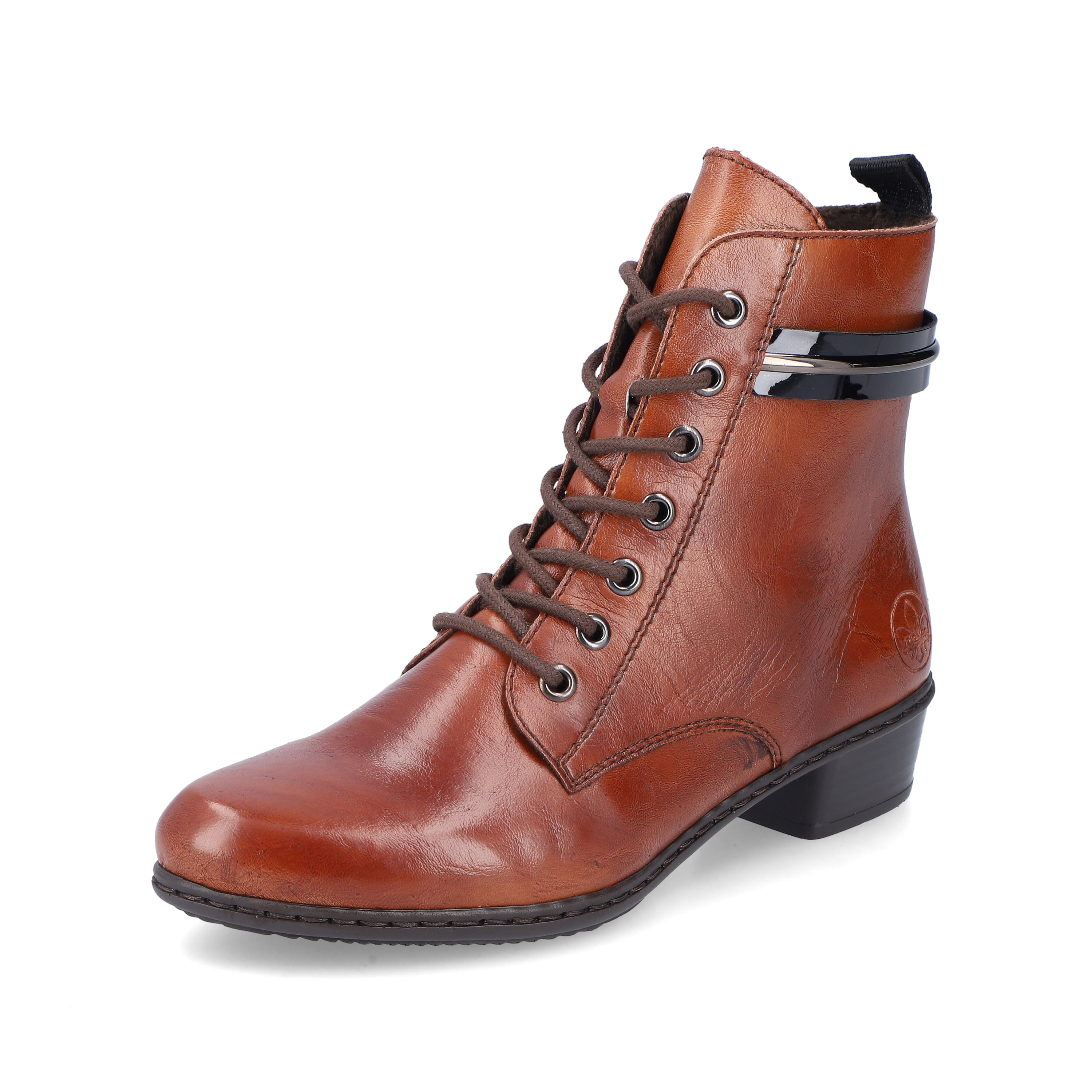 Rieker Damen Stiefeletten kupferbraun