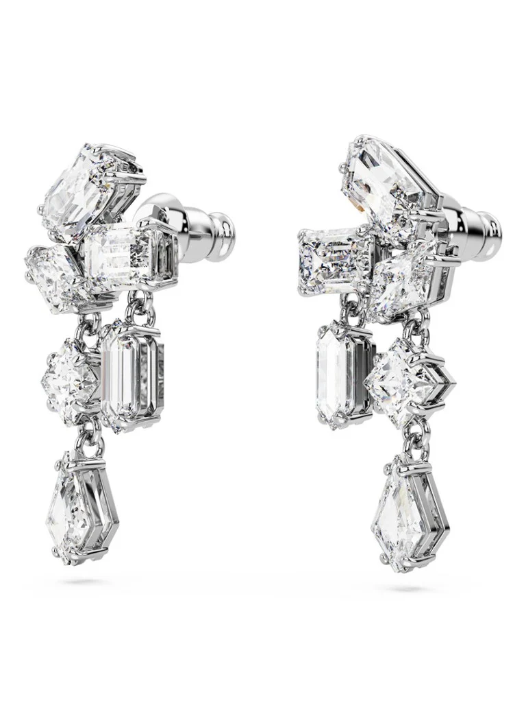 Swarovski Mesmera stud earrings with crystal