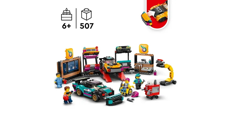 LEGO City 60389 Autowerkstatt