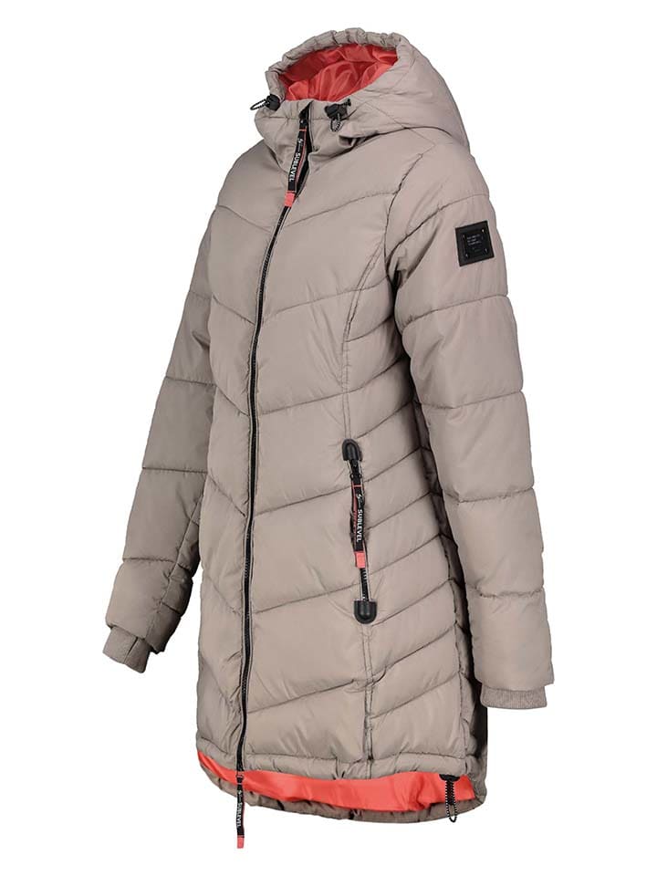 Sublevel Steppmantel in Taupe günstig kaufen