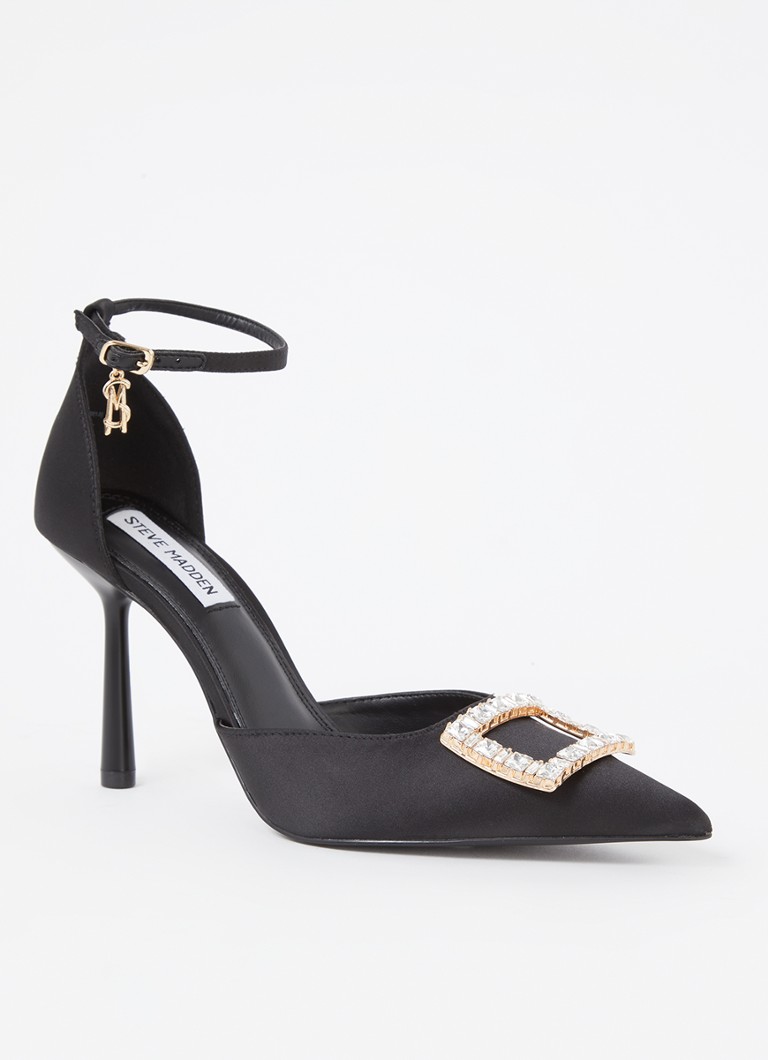 Steve Madden Accession sandales ar rhinestones akmentiņiem