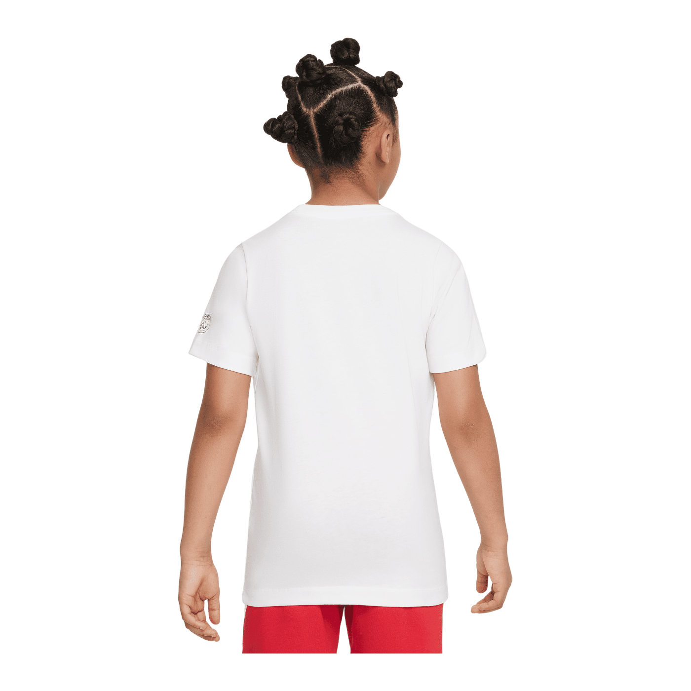 Nike Paris St. Germain Swoosh T-Shirt Kids Weiss F100
