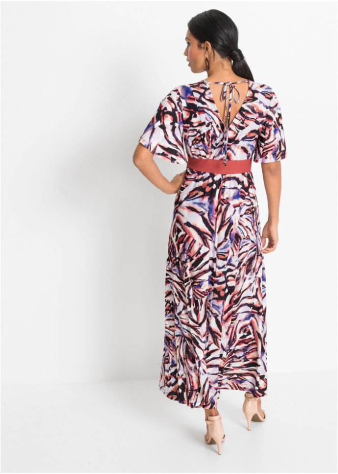 Bedrucktes Maxikleid