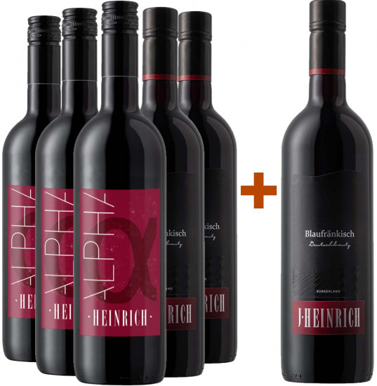 5+1 Paket Blaufränkischland - Weingut Silvia Heinrich