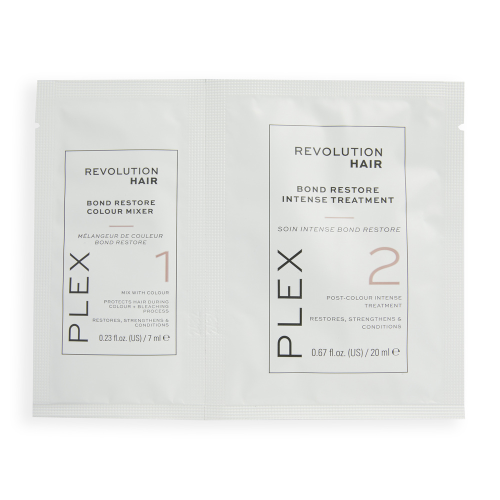 revolution hair Revolution Haircare Plex 1+2 Bond Restore Colour Kit 3pk Soin