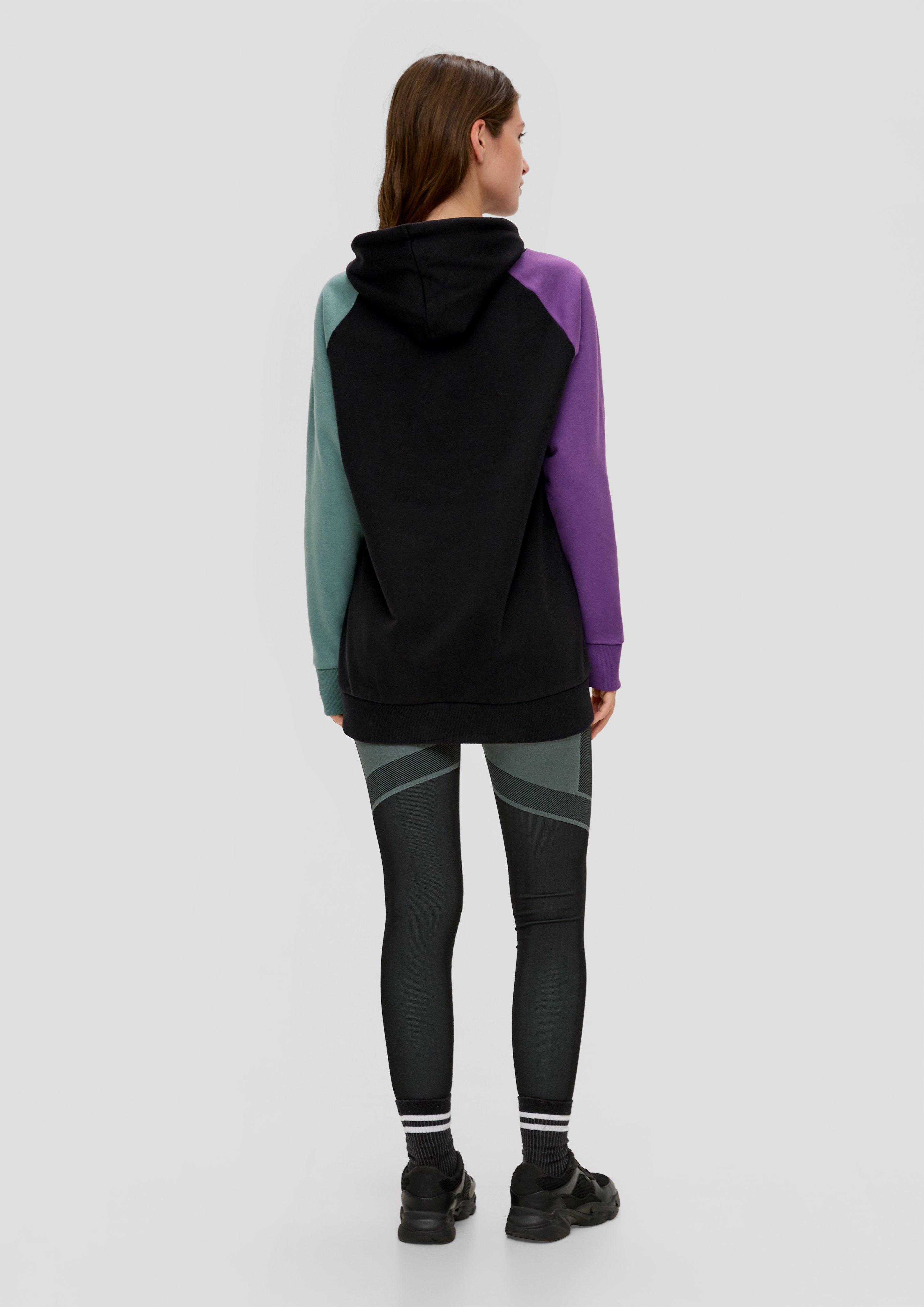 Colour-Block Hoodie  2135466-9999