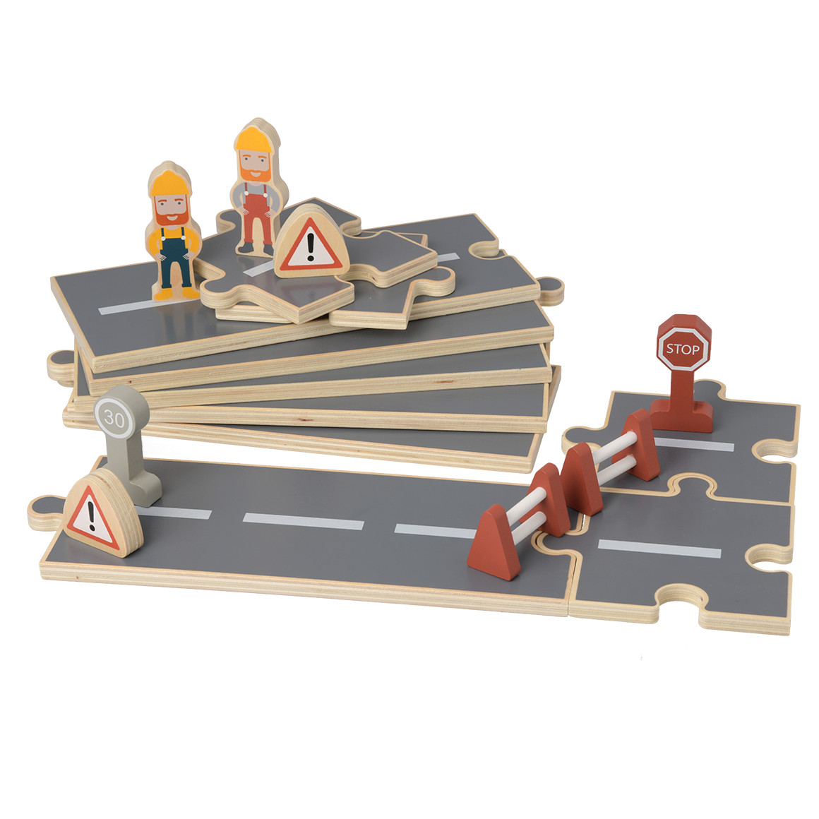 Pinolino Spielwelt Baustelle Gustav 29-teilig