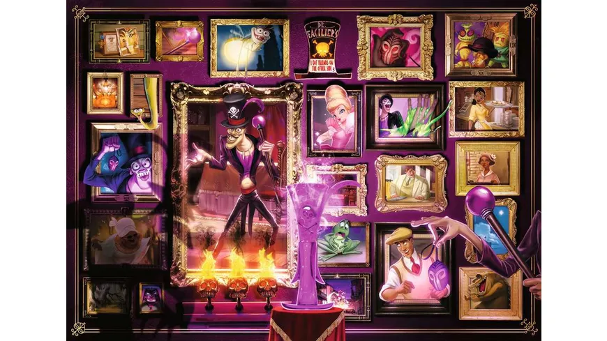 Ravensburger Puzzle - Villainous: Dr. Facilier - 1000 Teile  Puzzle für Erwachsene und Kinder ab 14 Jahren