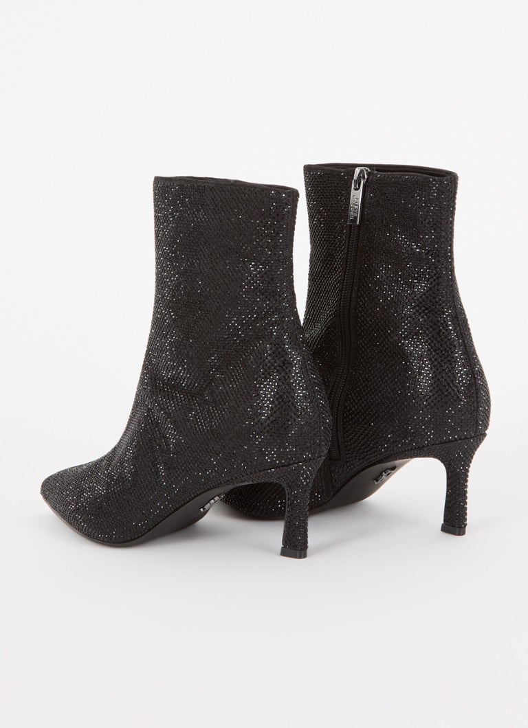 Ghete până la gleznă Steve Madden Lulah-R, împodobite cu strasuri.