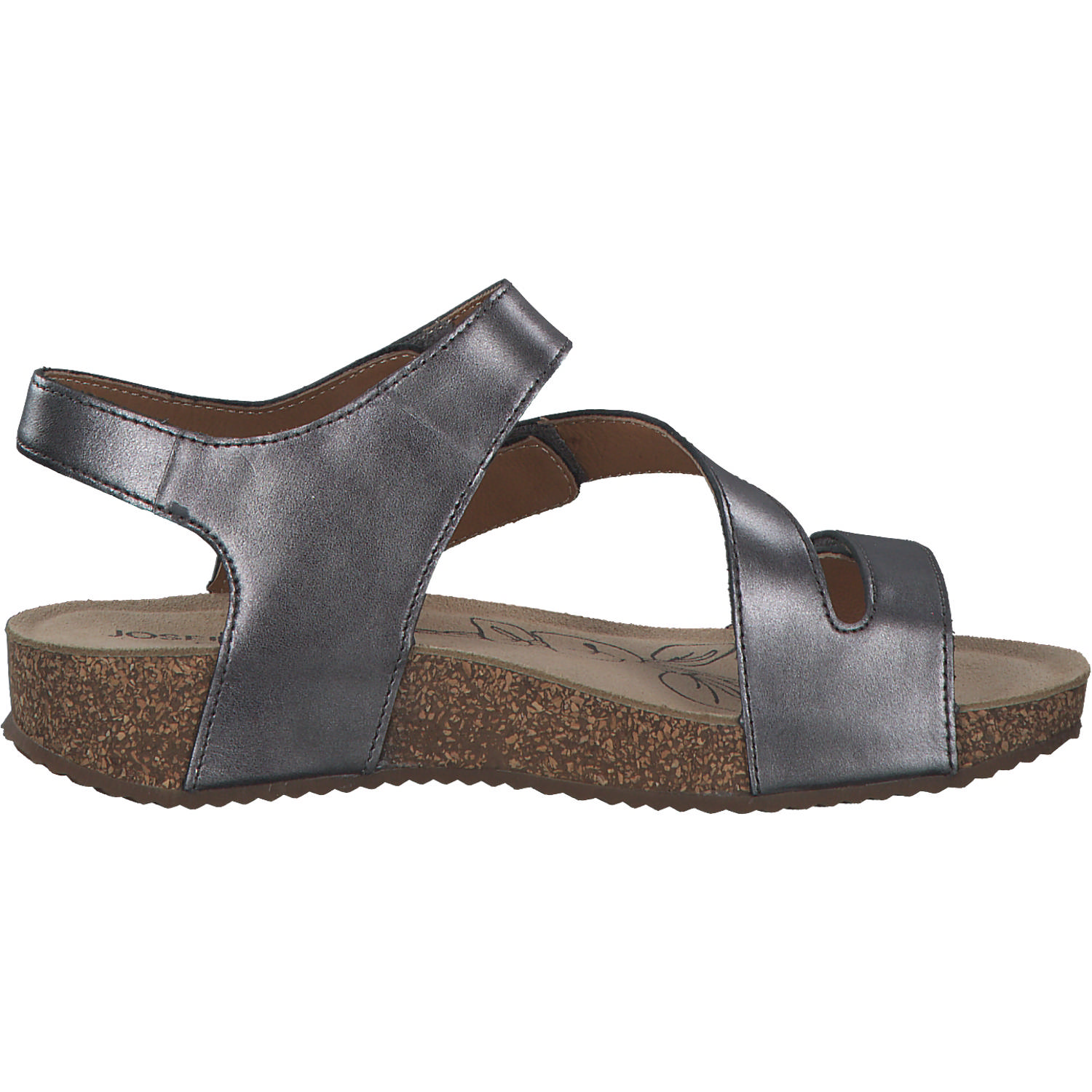Josef Seibel Tonga 25 78519, Klassische Sandalen, Damen, ANTHRAZIT